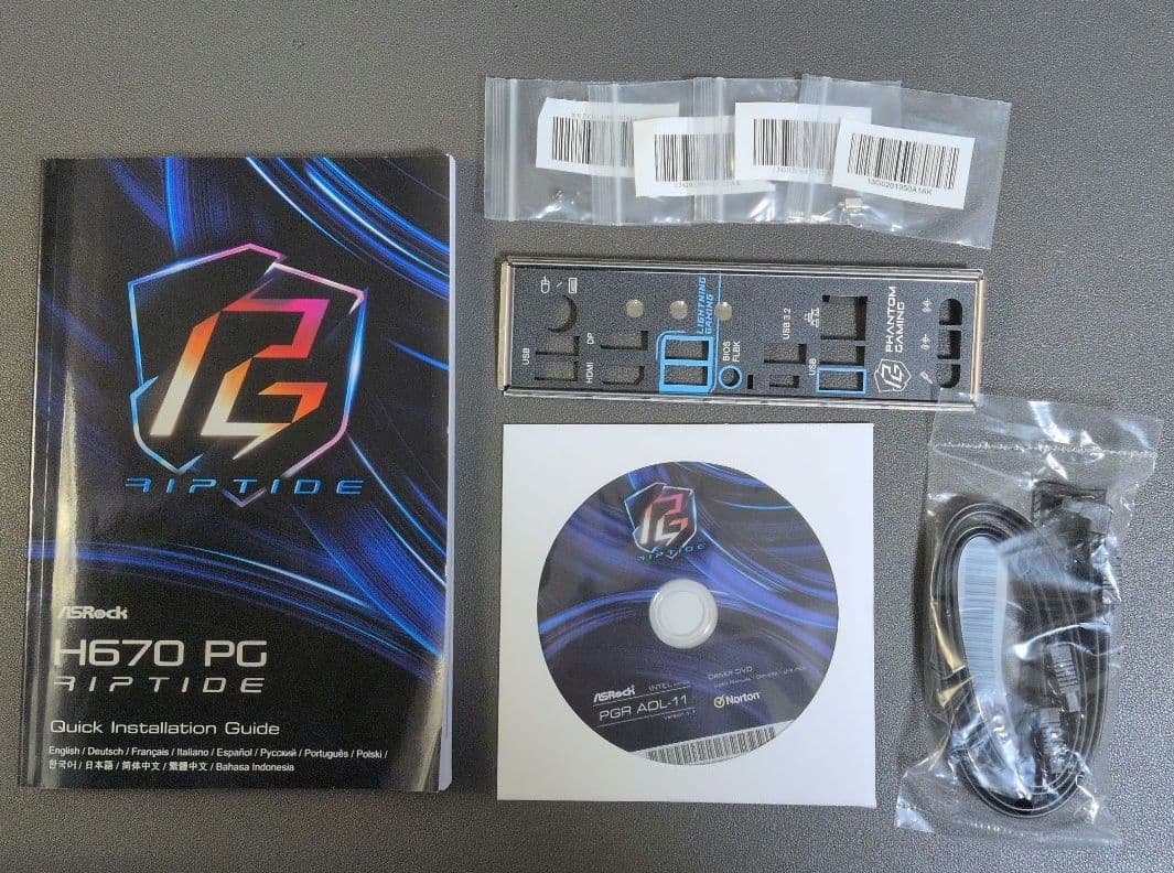 ASRock H670 PG Riptide マザーボード