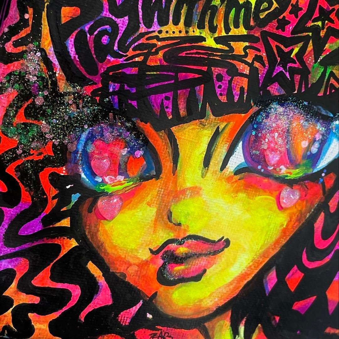 オリジナル原画 Psychedelic Japanese Art