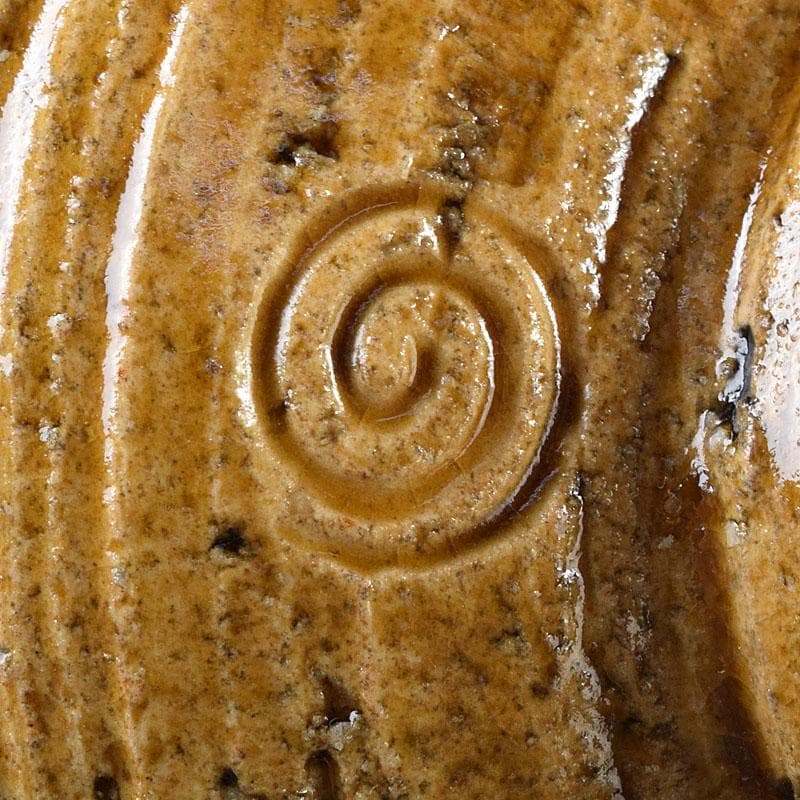 茶道具　中村正彦作　伊羅保茶碗　銘和敬　前大徳　高橋悦道極め箱　C　8181