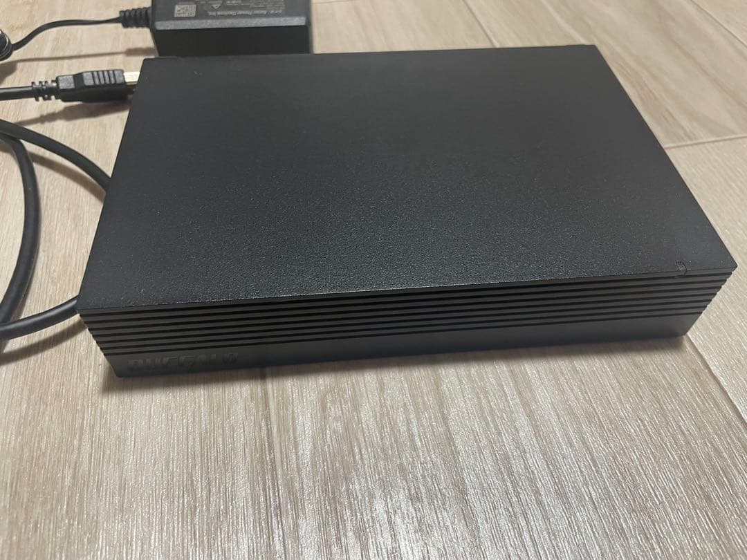 【美品】BUFFALO 外付けハード HDD 2TB HD-EDS2U3-BE
