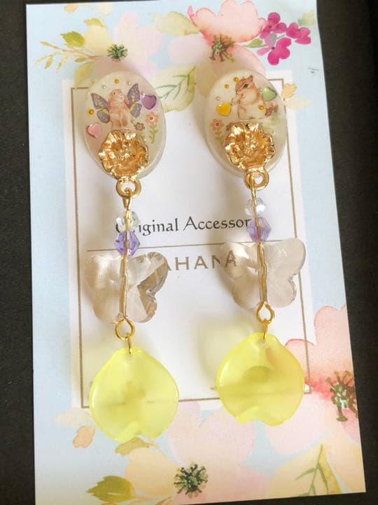 レッカたん専用♡forest animal ピアス イヤリング