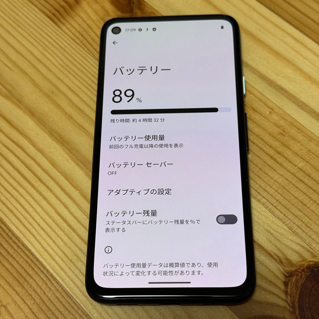 スマートフォン本体 Google Pixel 4a 6170