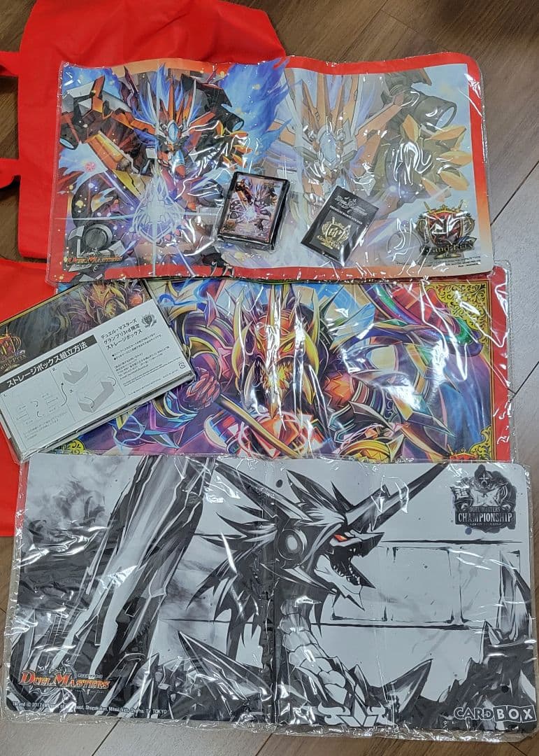 デュエルマスターズ プレイマット セット リュウセイ ヴィルヘルム GP 超CS