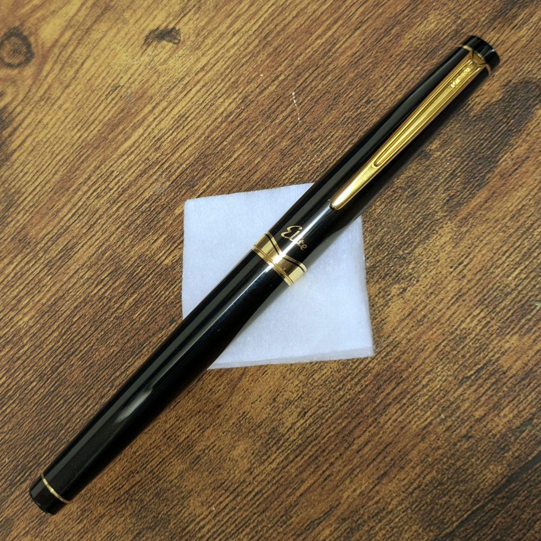 【PILOT廃番】万年筆　エリート　F字　14K