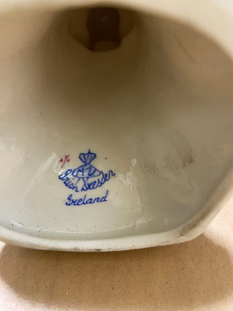 アイリッシュドレスデン陶器置物