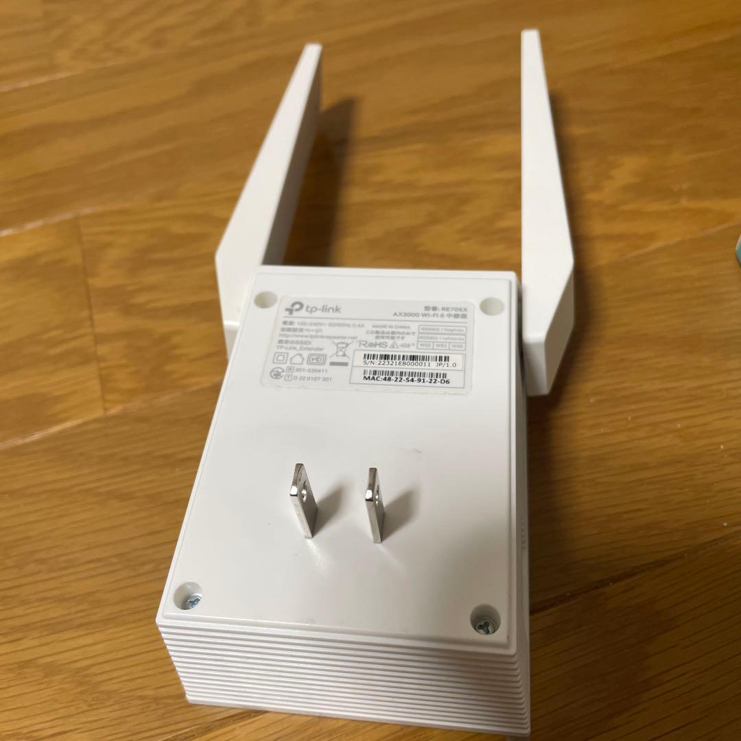 tp-link AX3000中継機とArcher T3U Wi-Fi子機セット