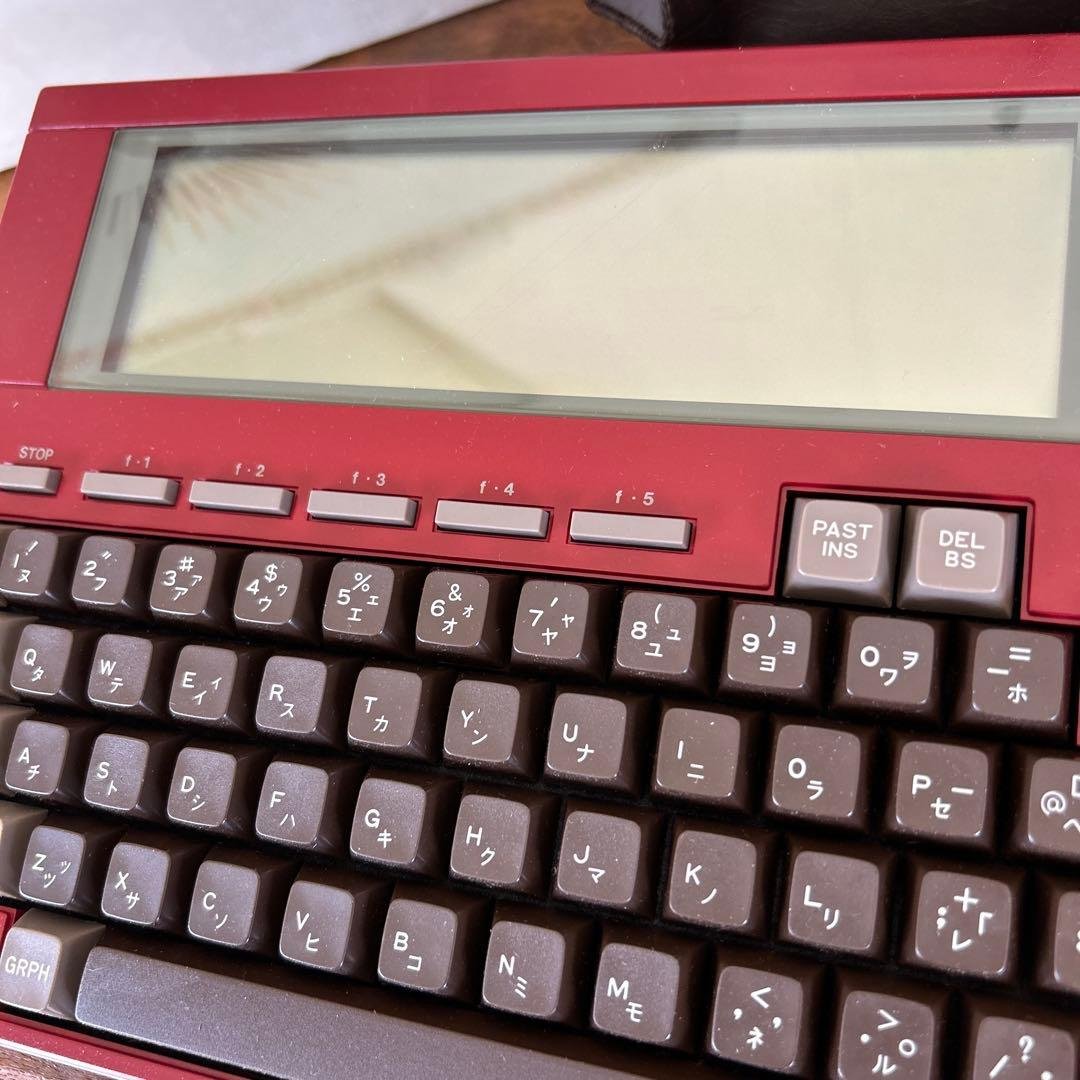 【貴重✨️】NEC PC-8201｜1983年製｜日本初期モバイル機の名機