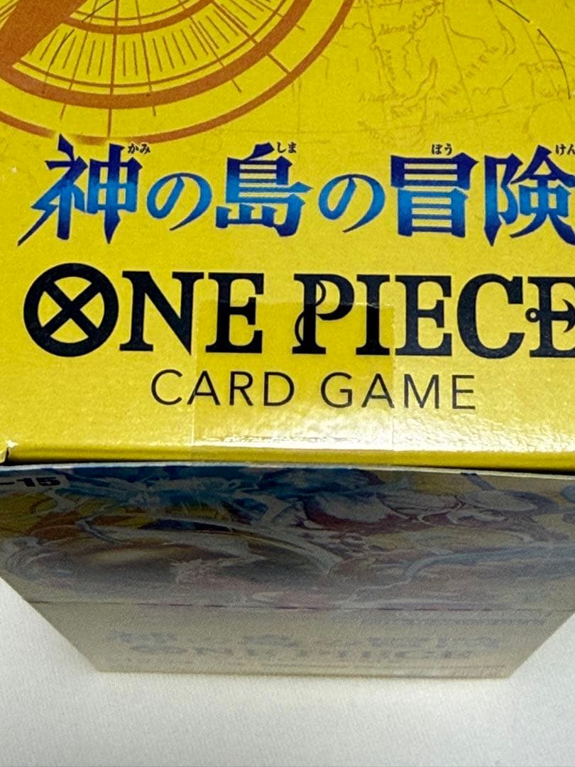 神の島の冒険 テープ未開封品 1ボックス ONE PIECE CARD GAME