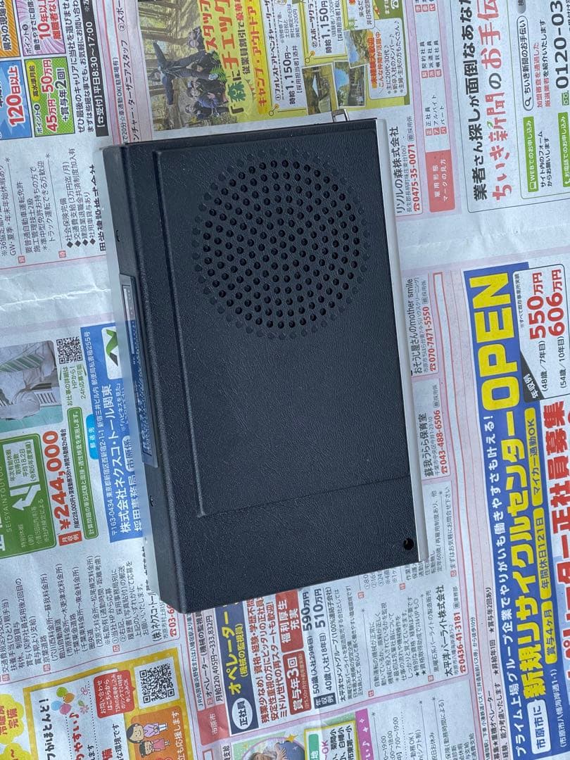 PANASONIC カセットプレーヤー シルバー