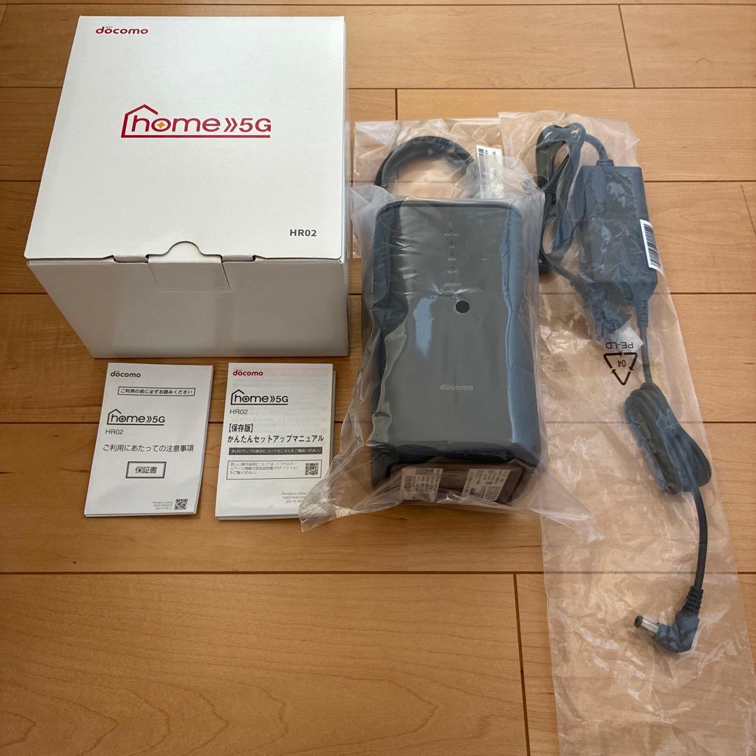 docomo 5G HR02 ルーター　hr02