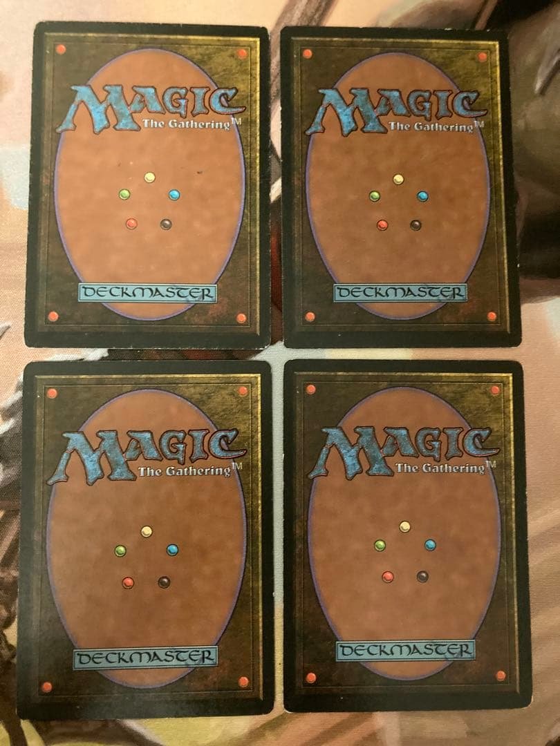 FBB 黒の万力 ドイツ語4枚セット 黒枠 MTG 他言語 3ED プレモダン