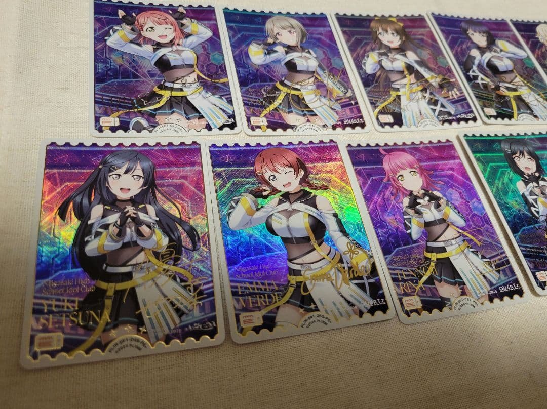 ラブカ 虹ヶ咲 PE+ 13枚セット
