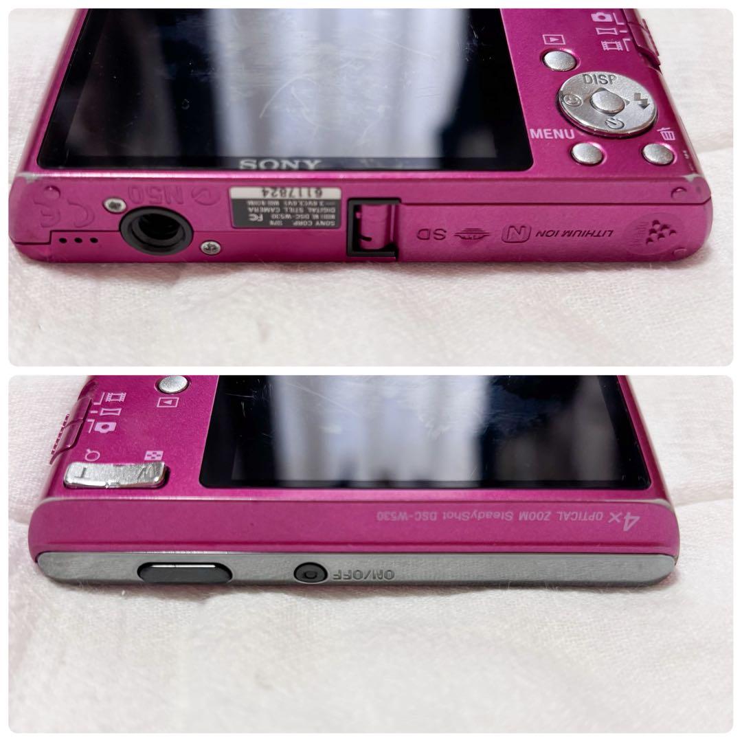 SONY デジカメ サイバーショット DSC-W530 ピンク