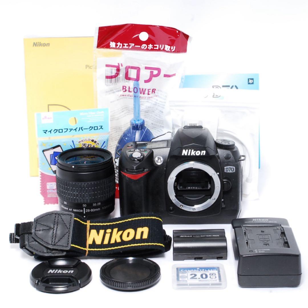 ショット数少なめ◆Nikon D70◆おまけ多数スマホ転送OK◆一眼レフカメラ◆
