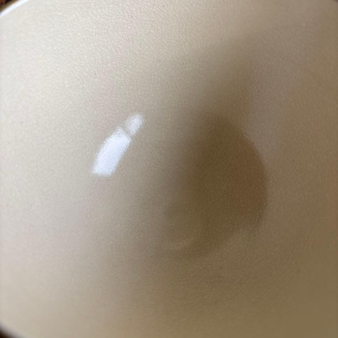 京暁窯 宗英作 秋草絵茶碗 共箱 抹茶碗 茶道具 （23y）