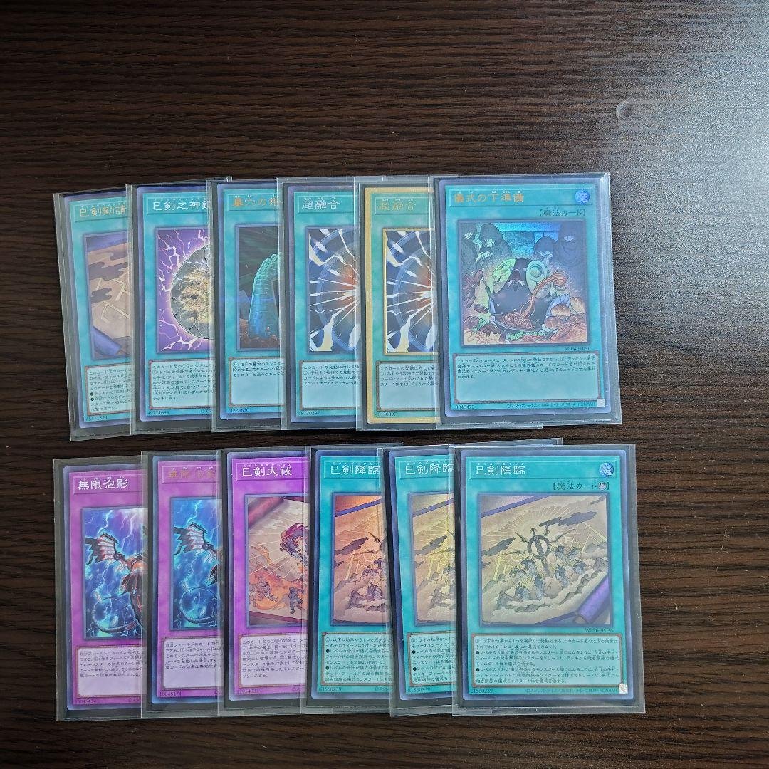 遊戯王【巳剣ライゼオル】デッキ スリーブ＆サイドデッキ付　A