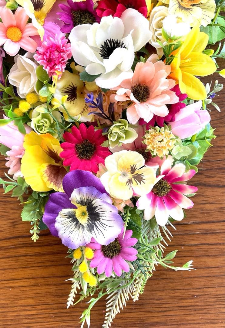 カラフル「WELCOME」リース‼️節々様確認用❣️