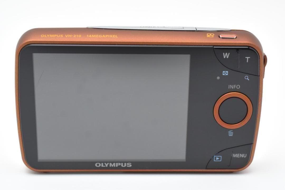 【美品・返品保証】オリンパス OLYMPUS VH VH-210 オレンジ