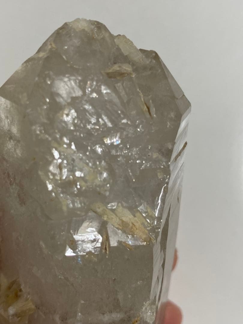 天然石　ヒマラヤ水晶　水晶　ダブルポイント　両剣水晶　カテドラル　ポイント　原石