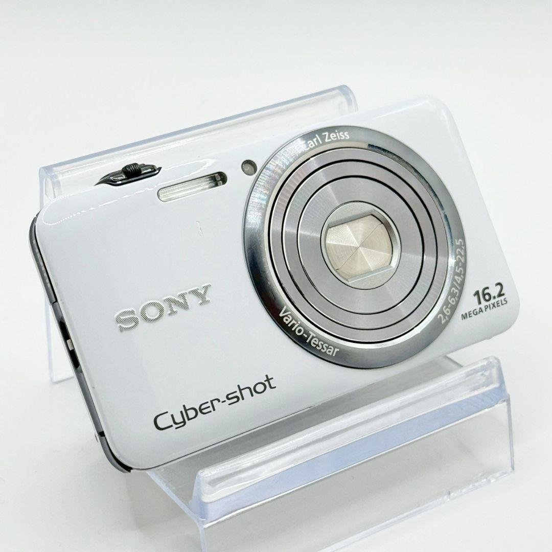 【美品】SONY DSC-WX7 コンデジ ホワイト 動作OK　ソニー　デジカメ