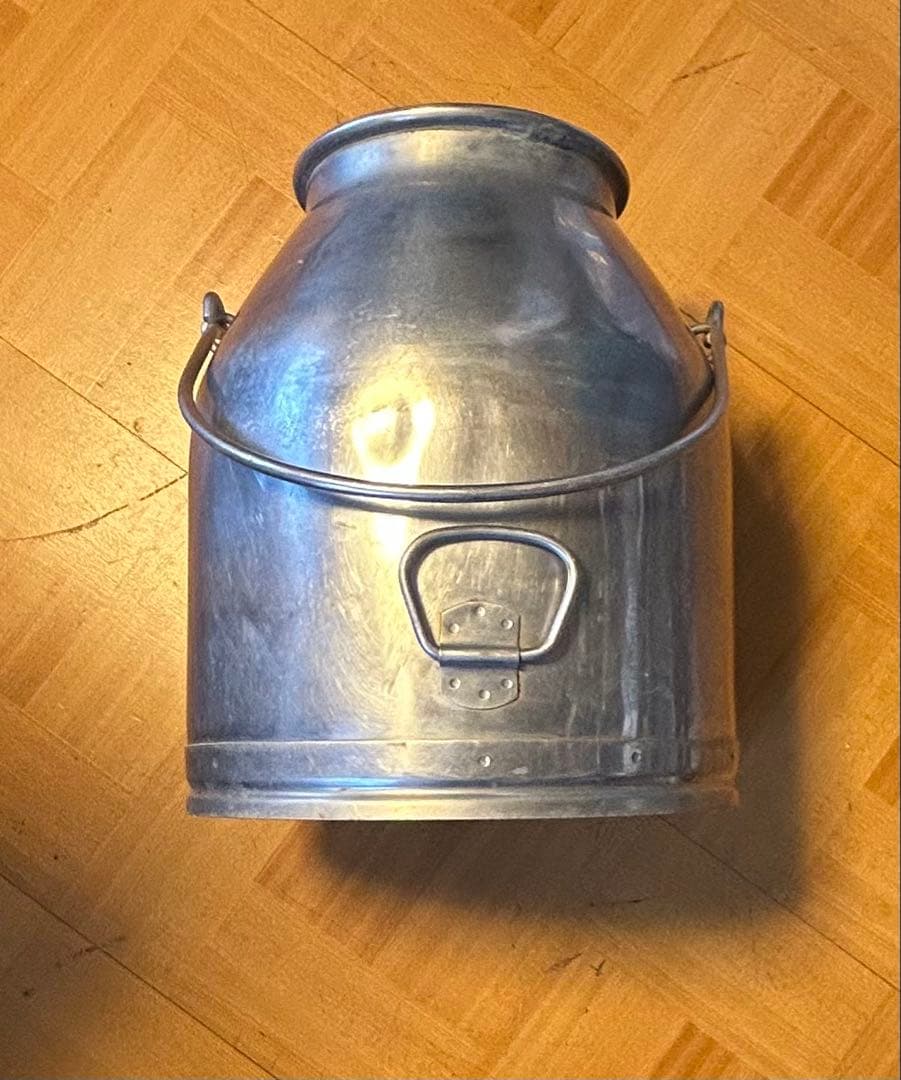 ステンレス ミルク缶
