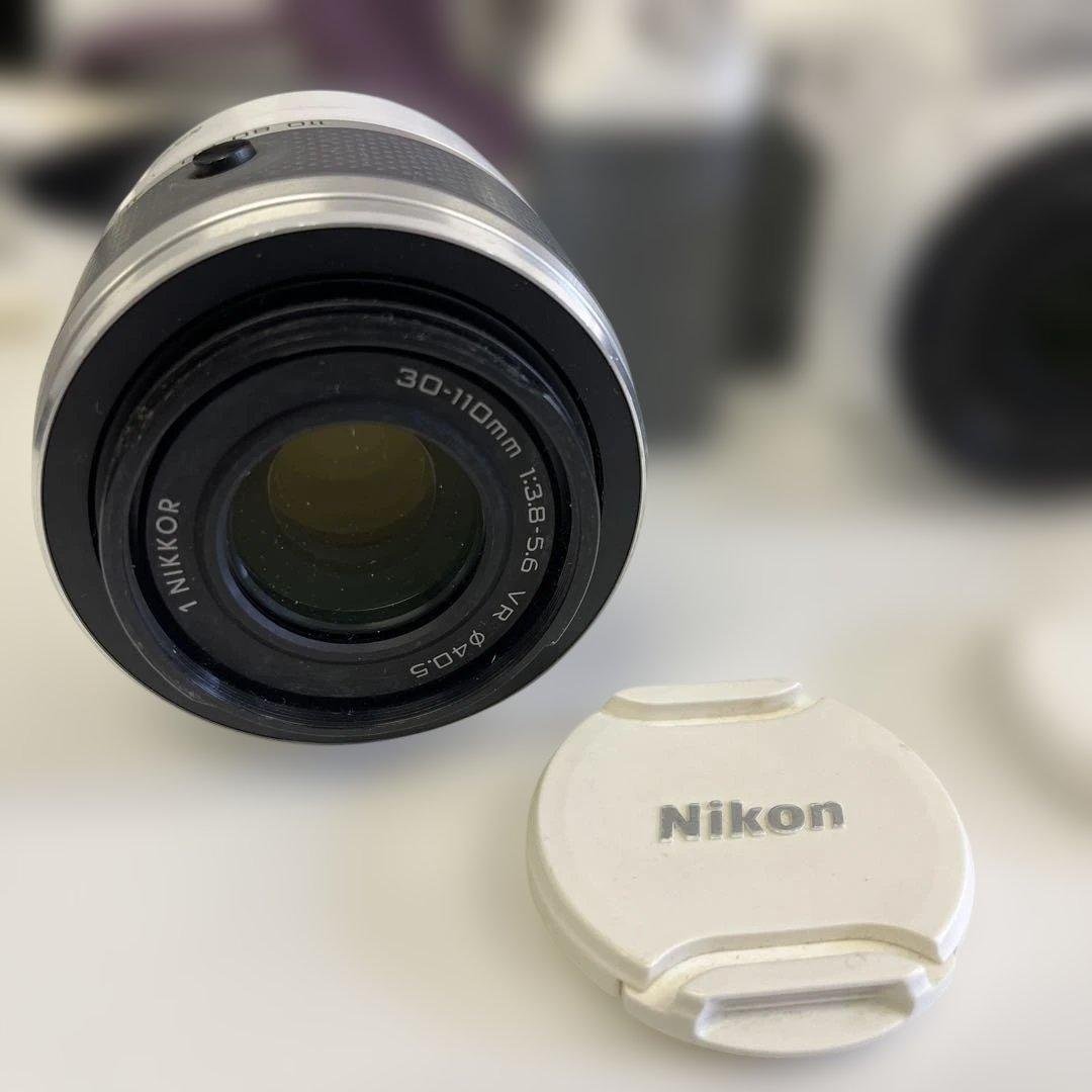 Nikon 1 V2 ミラーレスカメラ　単焦点＆望遠ズームセット