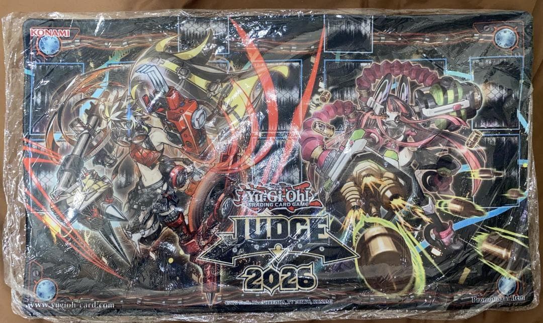 遊戯王 公式 JUDGE 2026 キラーチューン プレイマット 北米版 未開封