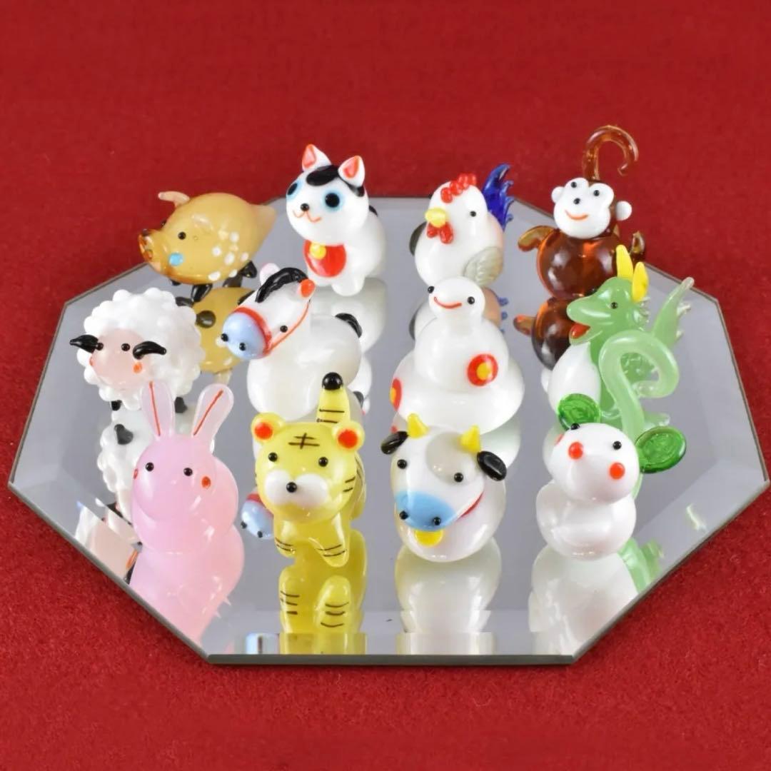 サラダパン　ガラス細工　ミニチュア