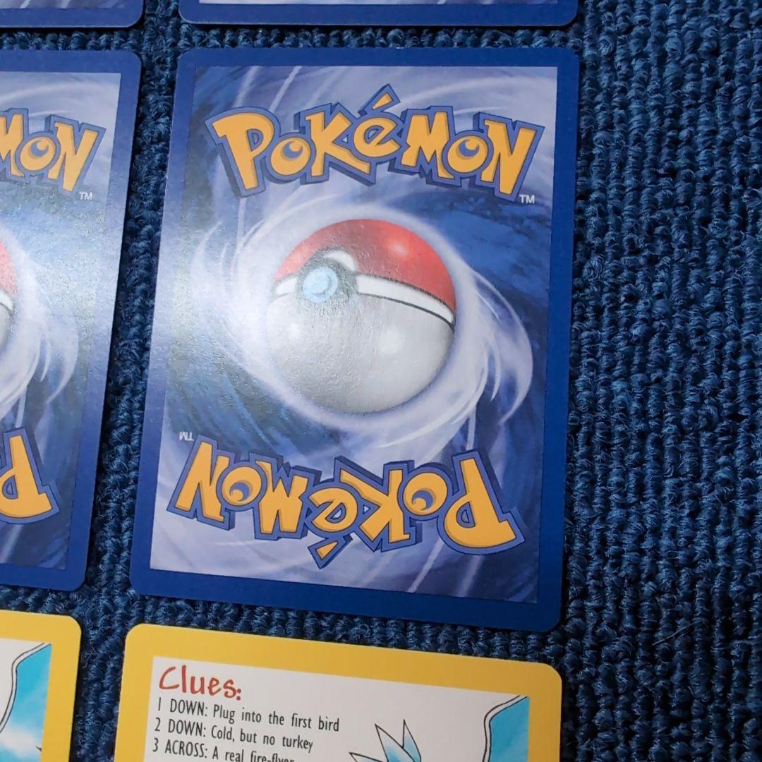【超希少】英語版＋ドイツ語版　サンダー、ファイヤー、フリーザー　ポケモンカード
