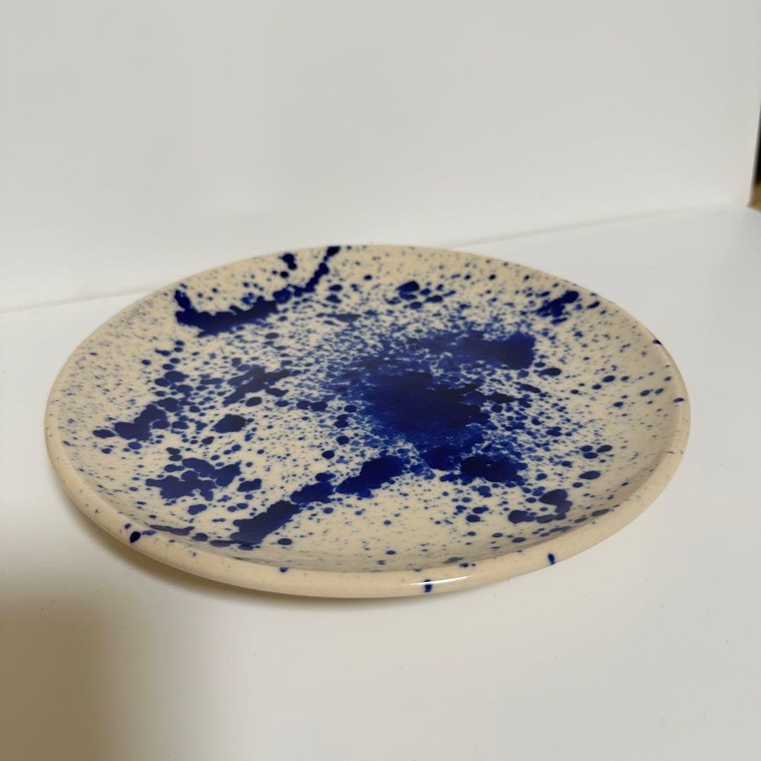 ベトナムソンべ焼き　ハンドメイド 陶器皿