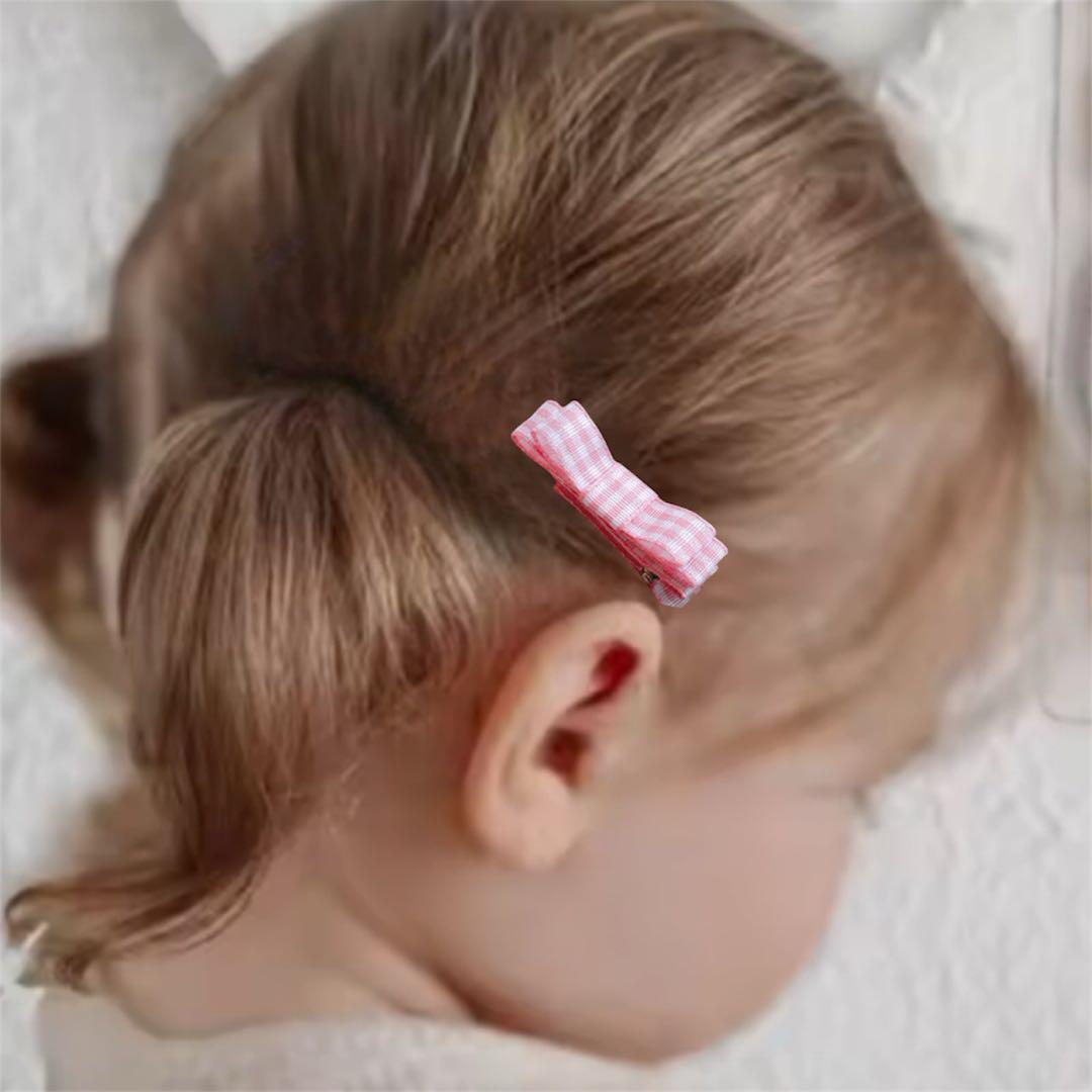 オーダーメイド♡ベビー ヘアクリップ ヘアゴム 赤ちゃんヘアピン 髪留め 髪飾り