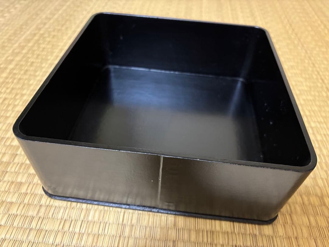 神折敷 真炭斗 一閑塗 黒塗 一双 炉用・風炉用 セット