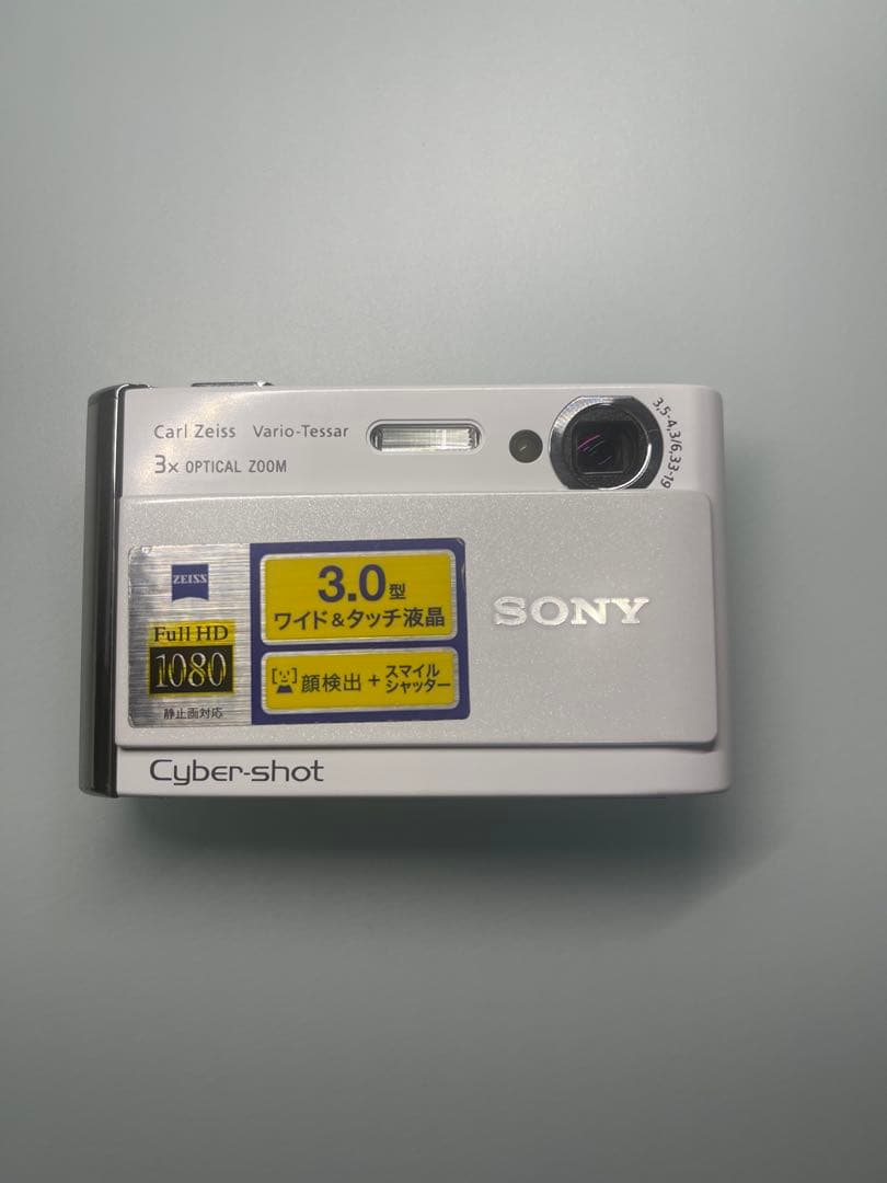 SONY Cyber-shot DSCーT70ホワイトデジタルカメラ