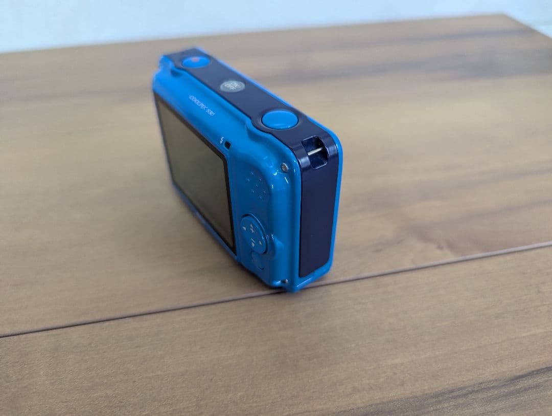 Nikon COOLPIX 防水デジタルカメラ 3倍ズーム ブルー 動作確認済