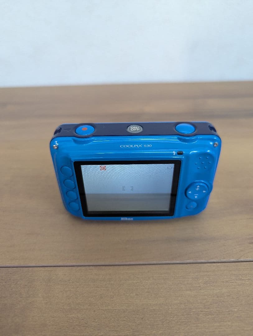 Nikon COOLPIX 防水デジタルカメラ 3倍ズーム ブルー 動作確認済