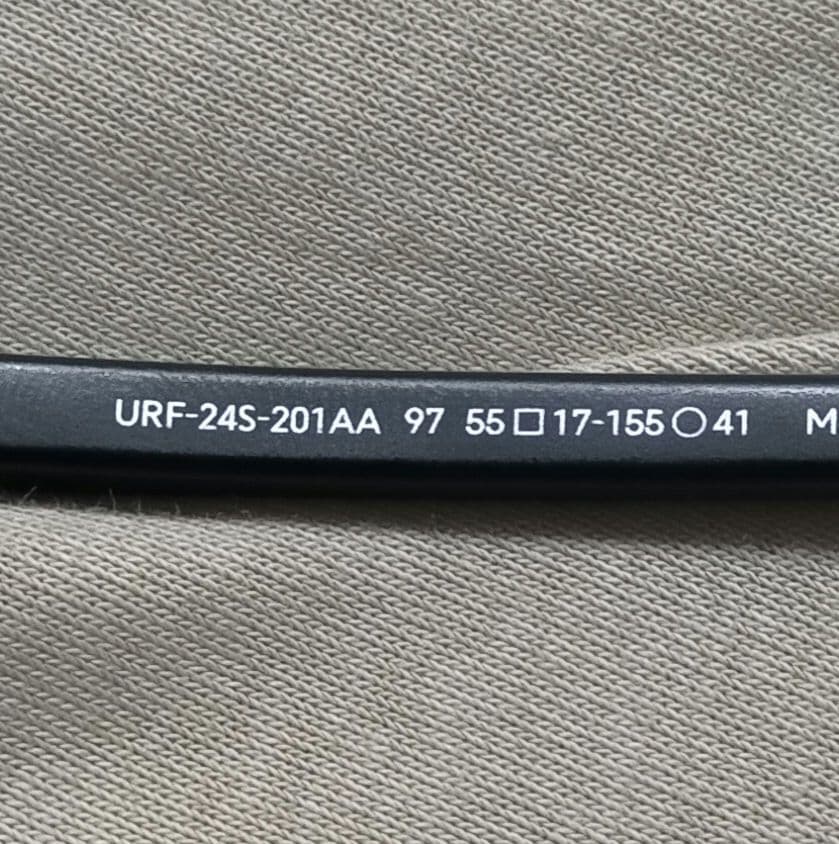 JINS 360° ☆メガネ☆サンロクマル★ブラック☆URF-24S-201