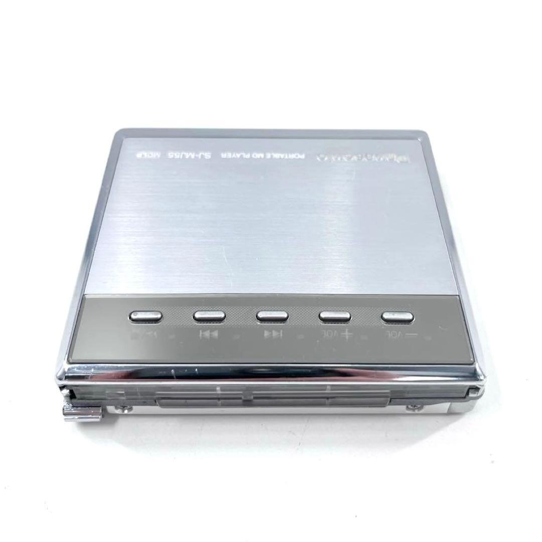 美品 Panasonic ポータブルMDプレーヤー SJ-MJ55 完動品