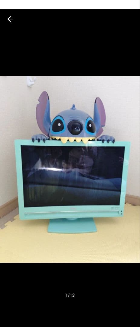 廃盤品　スティッチ　液晶テレビ