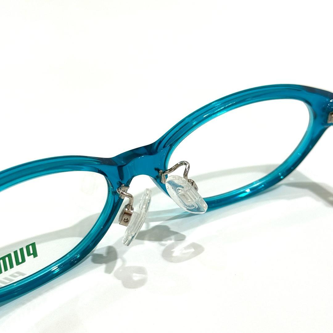 PUMA PJ00180J ジュニア眼鏡フレーム クリアブルー 48サイズ