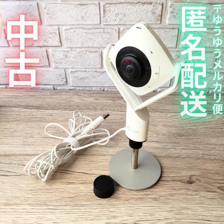 中古　Webカメラ　j5createの360度 USBーCとA 両対応1080p