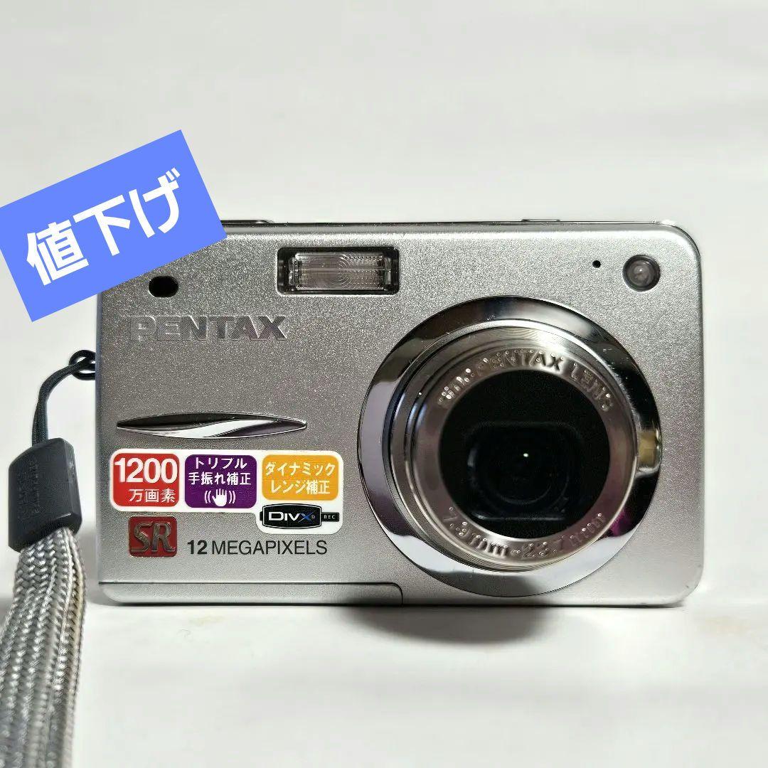 ペンタックス OptioA40 動作品 綺麗 使い易い 1200万画素 充電器付