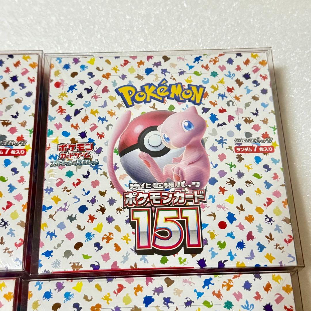 ポケモンカードゲーム ポケモンカード151 1BOX シュリンク付き ポケカ