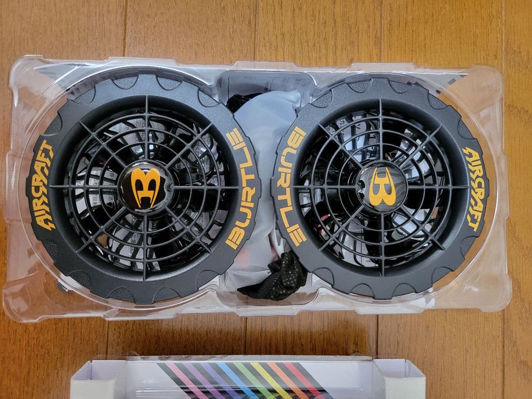 BURTLE AIRCRAFT 空調服用ファンセット 19V