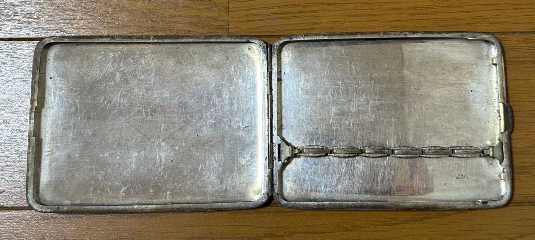 silver 950刻印　煙草入れ　シガレットケース