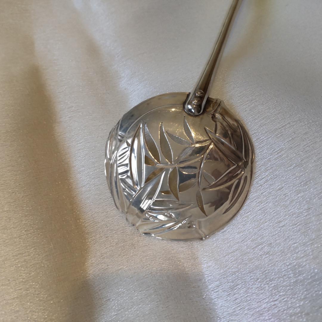 銀製匙　希少品　匠技