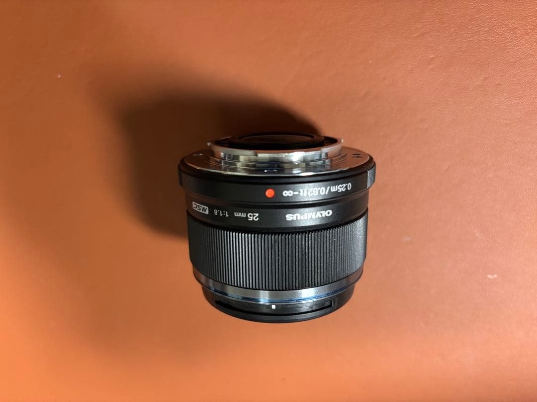 OLYMPUS zuiko 25mm F1.8レンズ