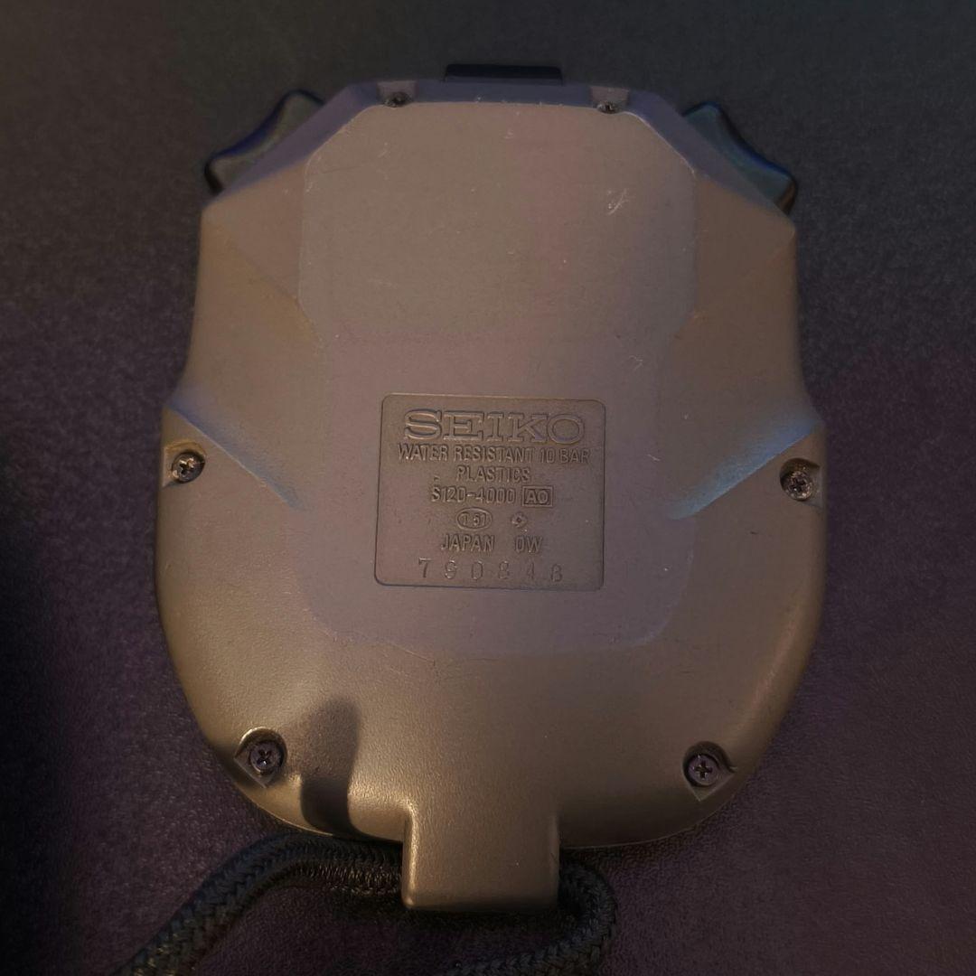SEIKO ストップウォッチ 10BAR WATER RESISTANT