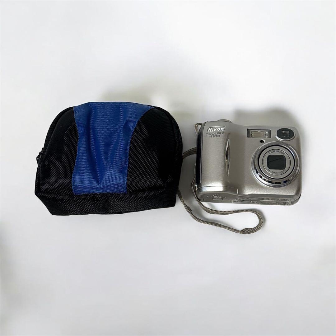 【動作確認済】ニコン COOLPIX 4100 オールドコンデジ