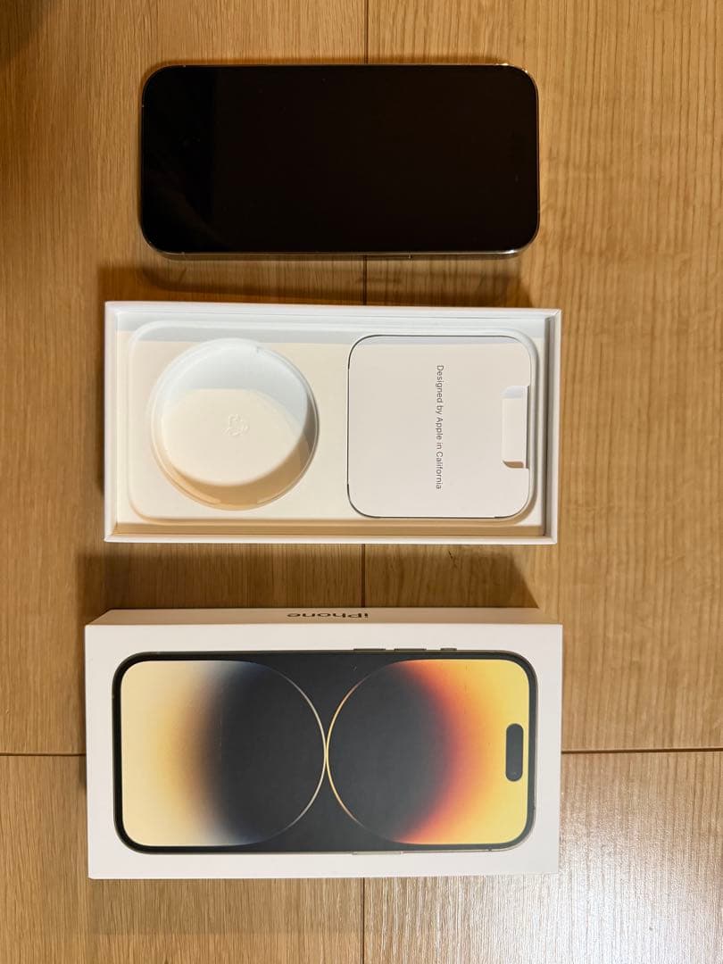 【美品】iPhone 14 pro 128gb ゴールド