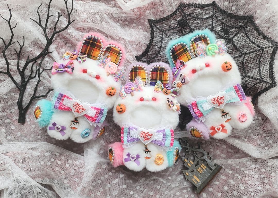 ぬい服　着ぐるみ　トリックオアトリートうさちゃん②　１０～１４cm　270